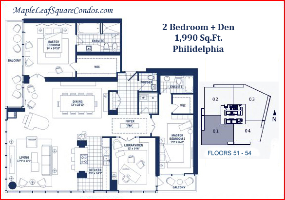 Maple Leaf Square Floor Plans